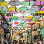 umbrellas, road, people, crowd, colombia, bogota, architecture, colombia, bogota, bogota, bogota, bogota, bogota